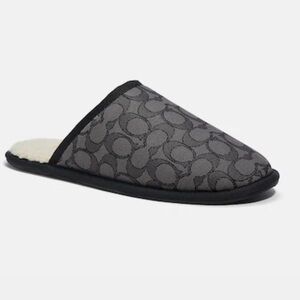 BRAND NEW Coach Men’s Slipper In Signature Jacquard Size 8